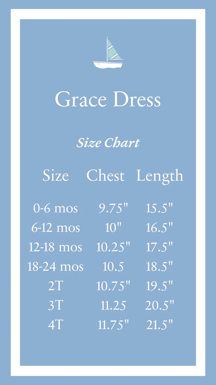 Holiday dress size chart