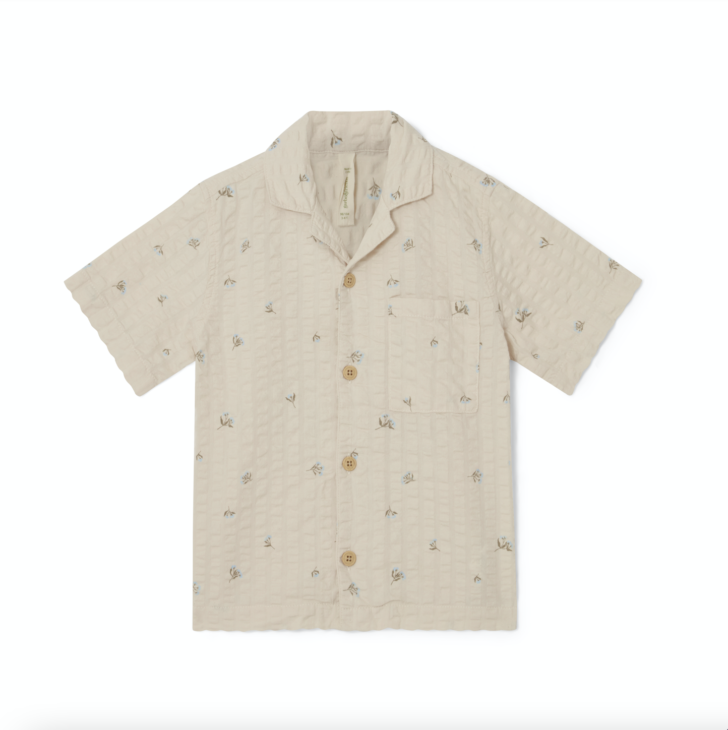 Seersucker Short Sleeve Shirt