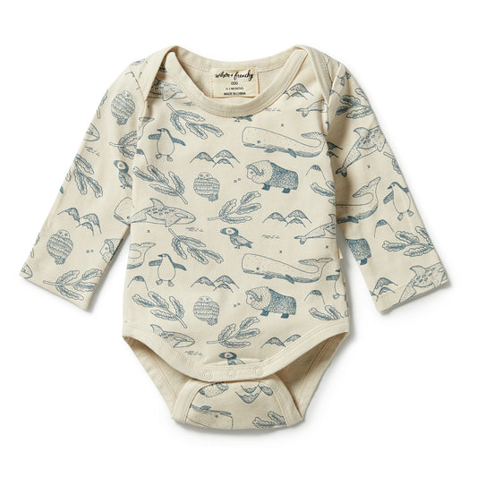 Arctic Blast Organic Cotton Bodysuit