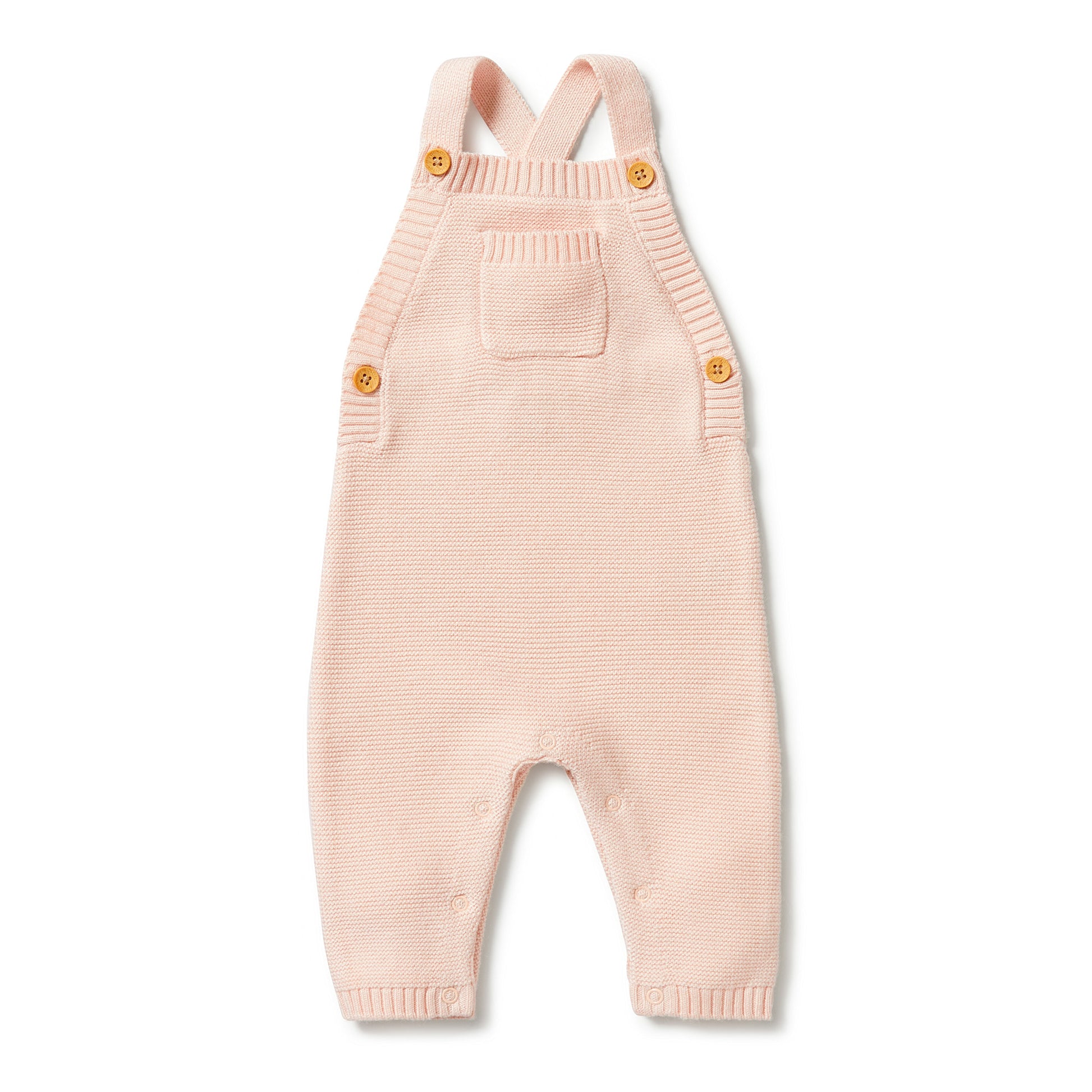 Pink Knit Overall