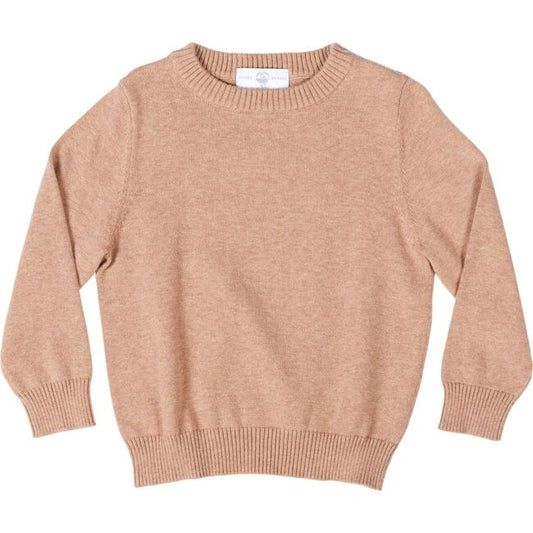 Camel sweater front view