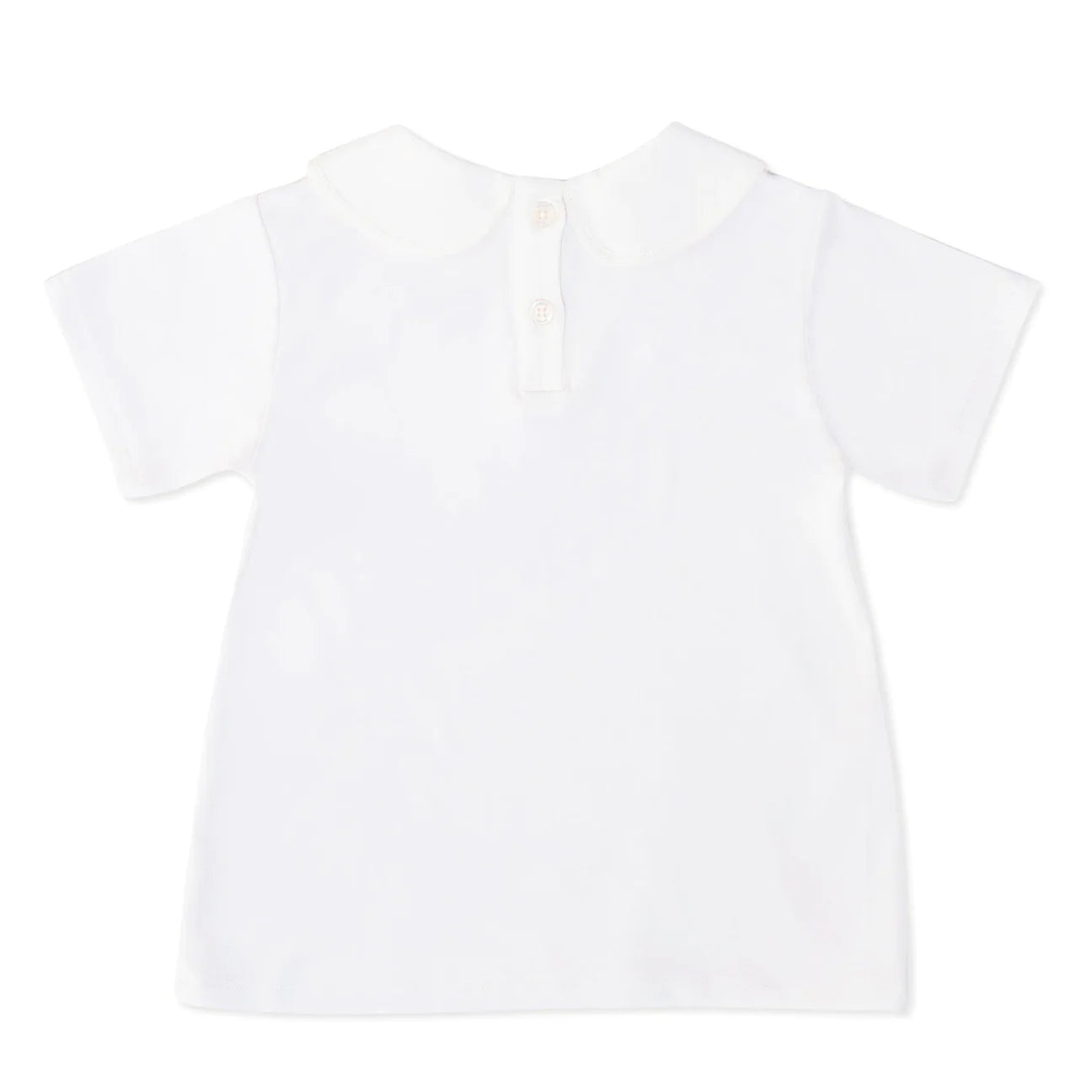 Teddy Peter Pan Tee - White